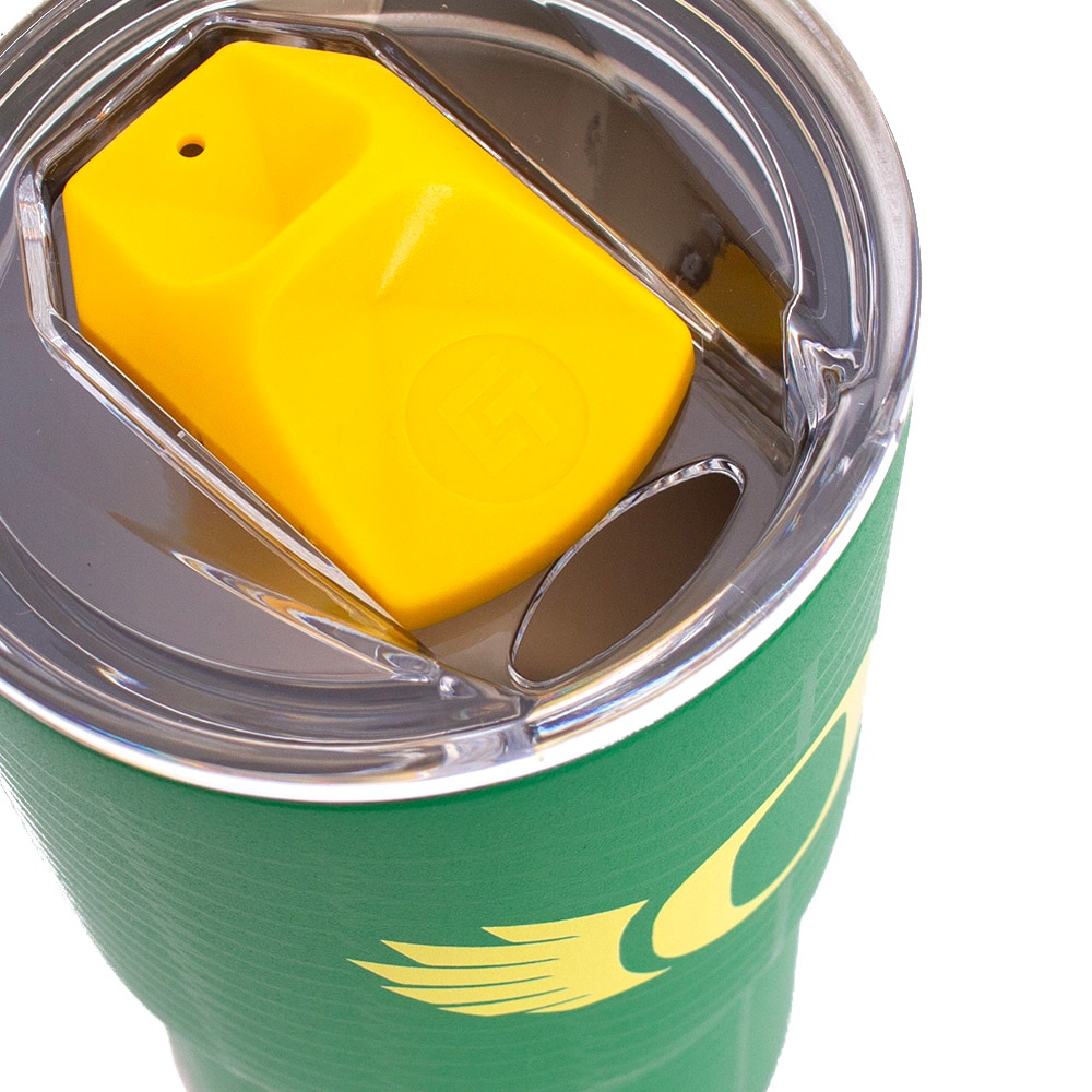 O Wings, Green, Tumblers, Metal, Home & Auto, Gametime Sidekicks, 20 ounce, Stainless Steel, Double Walled, 962125